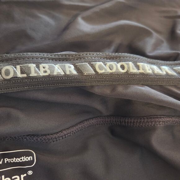Coolibar Ripple Swim Shorts with Brief Size Small in Black NWOT - Picture 10 of 11